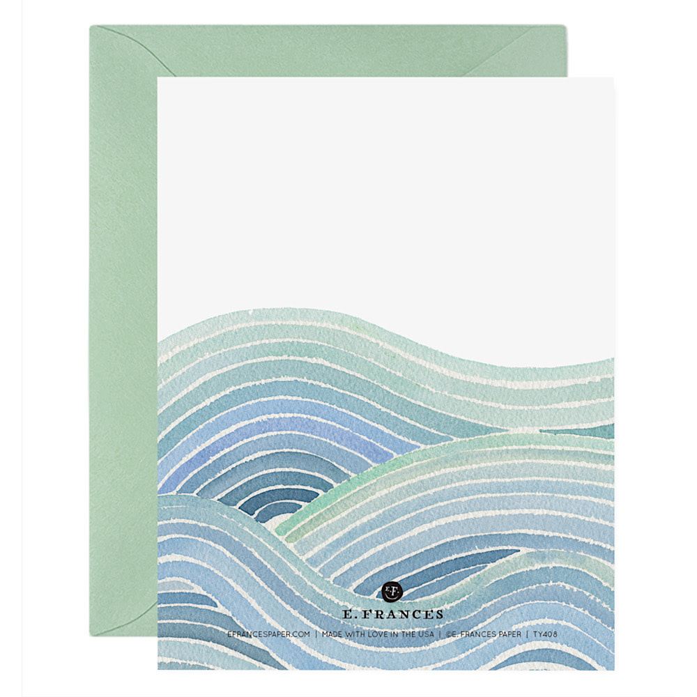 E. Frances Box Set of 6 Cards - Ocean of Thanks