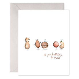 E Frances Paper E. Frances - Go Nuts Birthday Card