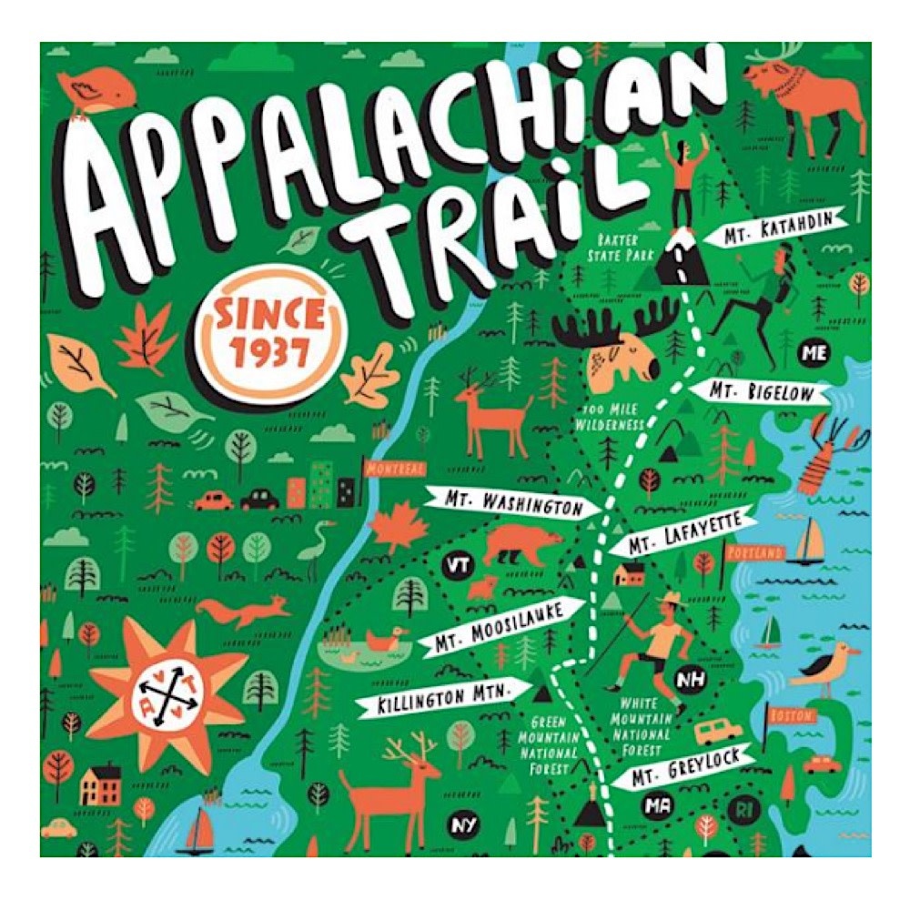 True South Puzzle Appalachian Trail - 750 Pieces