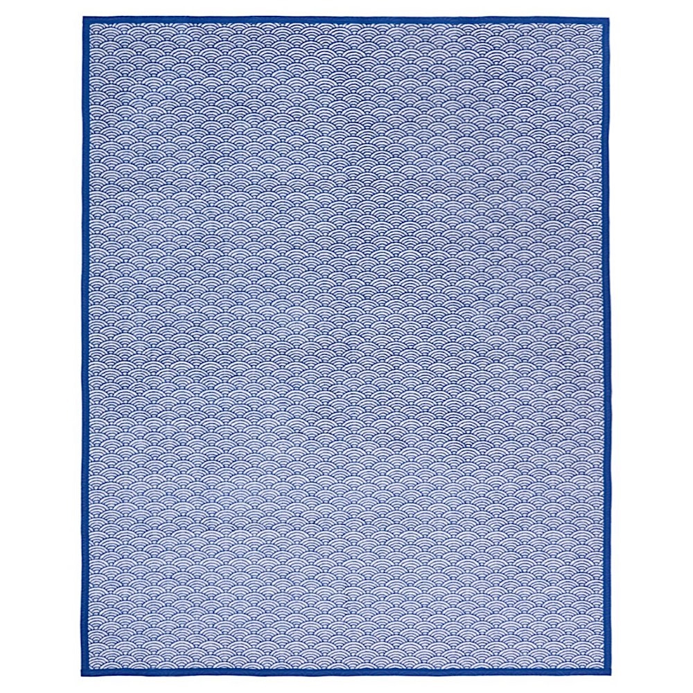 ChappyWrap Blanket - Brewster Scallops Blue