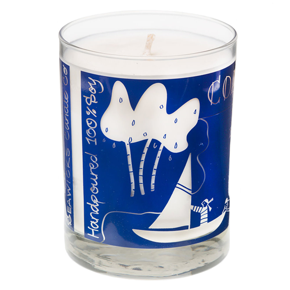 Seawicks Candle - Coastal Maine Map