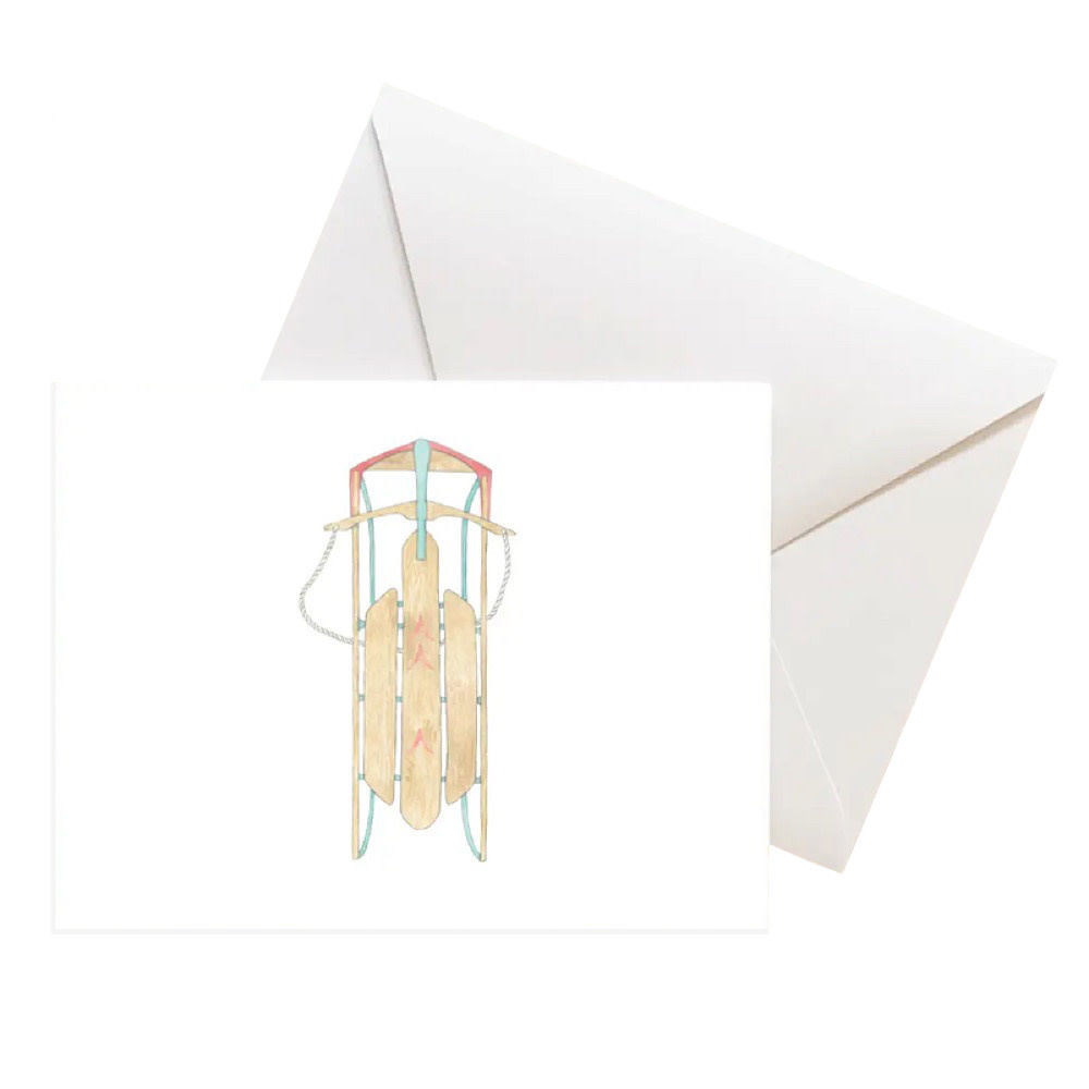 Sara Fitz Sara Fitz Card - Sled