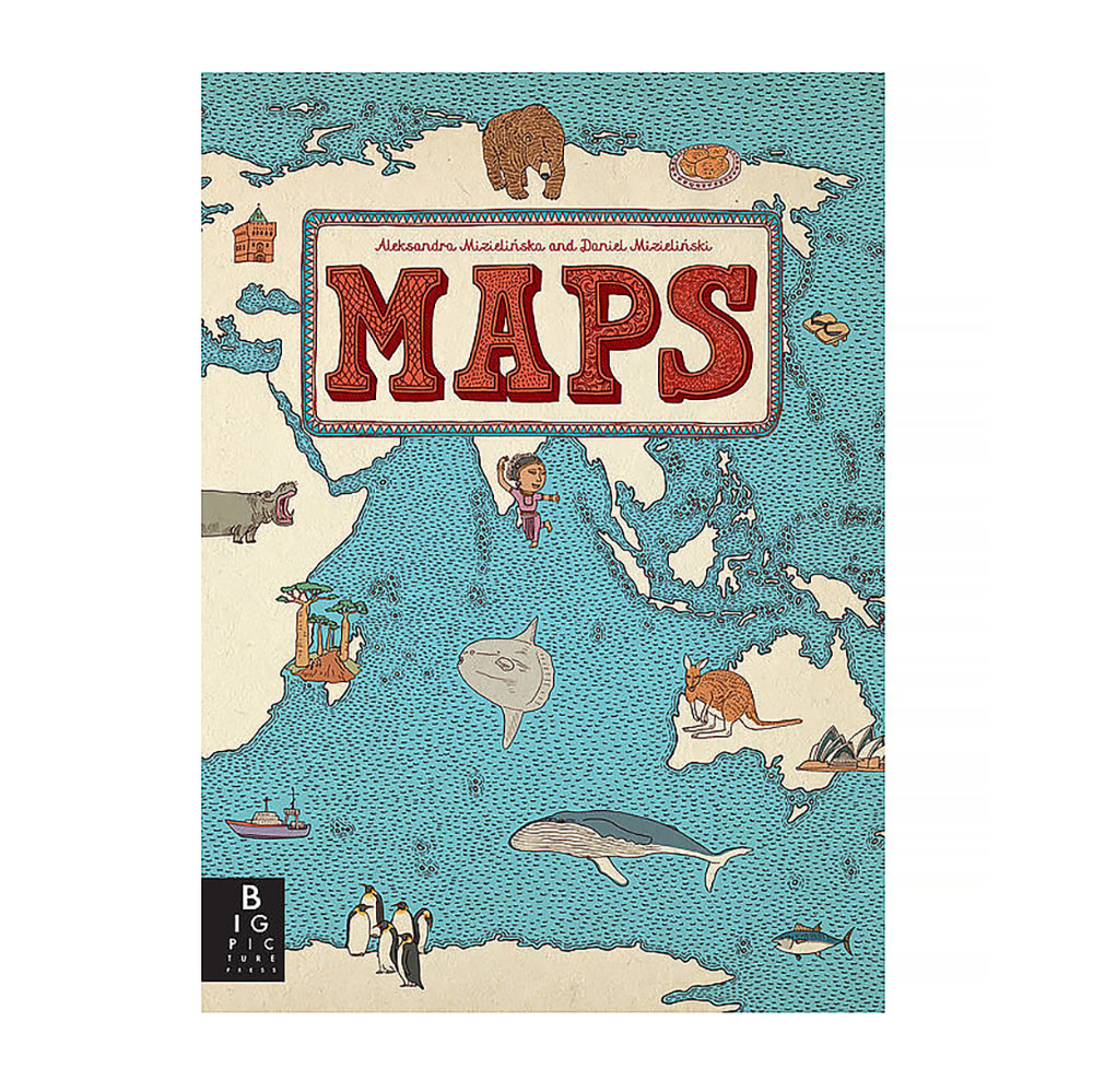 Maps Hardcover Book