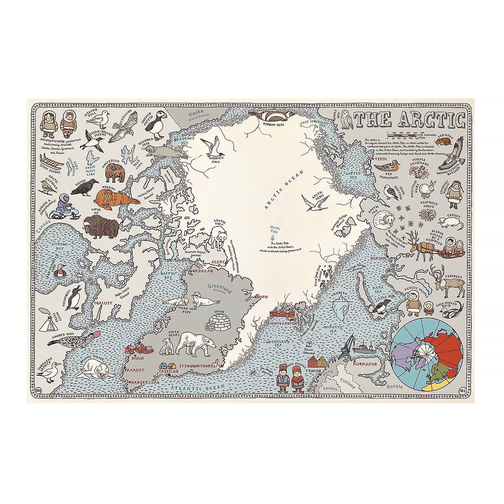 Maps Hardcover Book