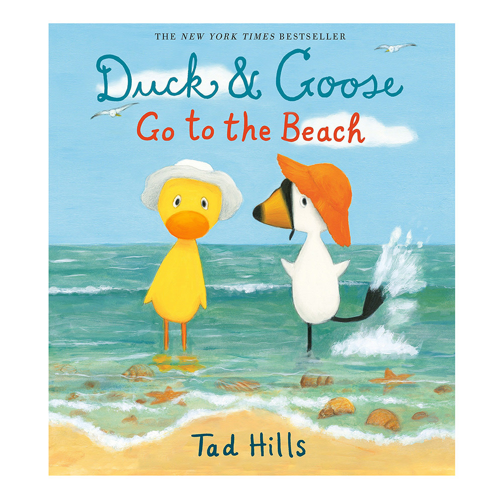 Duck & Goose Go to the Beach Hardcover Book