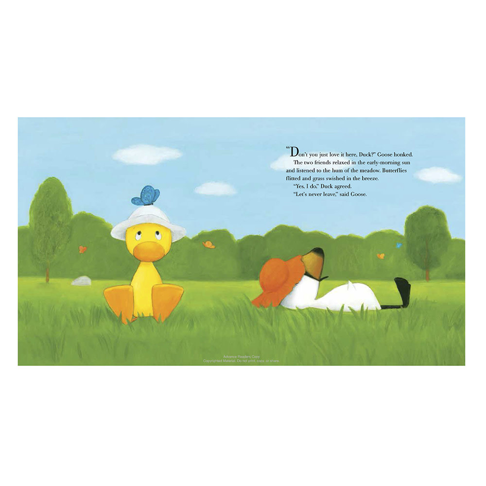 Duck & Goose Go to the Beach Hardcover Book