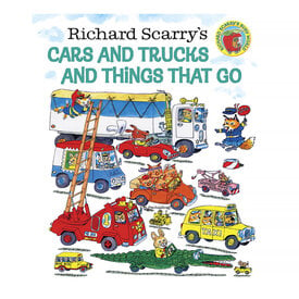 Random House Richard Scarry's Cars and Trucks and Things That Go Hardcover