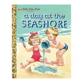 Random House A Day at the Seashore (Little Golden Book) Hardcover