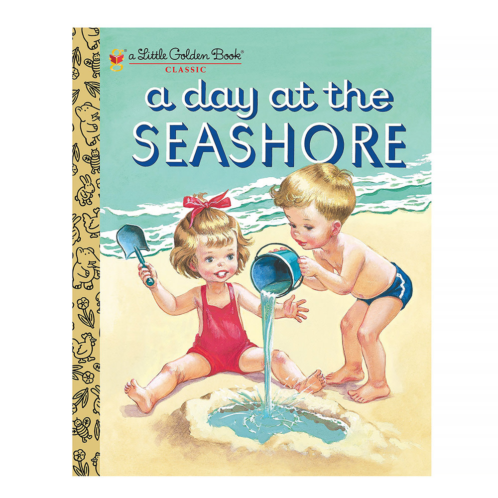 Random House A Day at the Seashore (Little Golden Book)