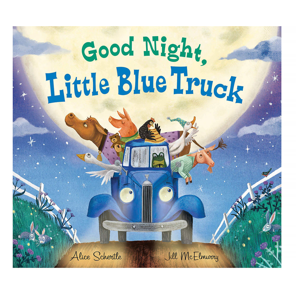 Harper Collins Good Night Little Blue Truck Hardcover Book