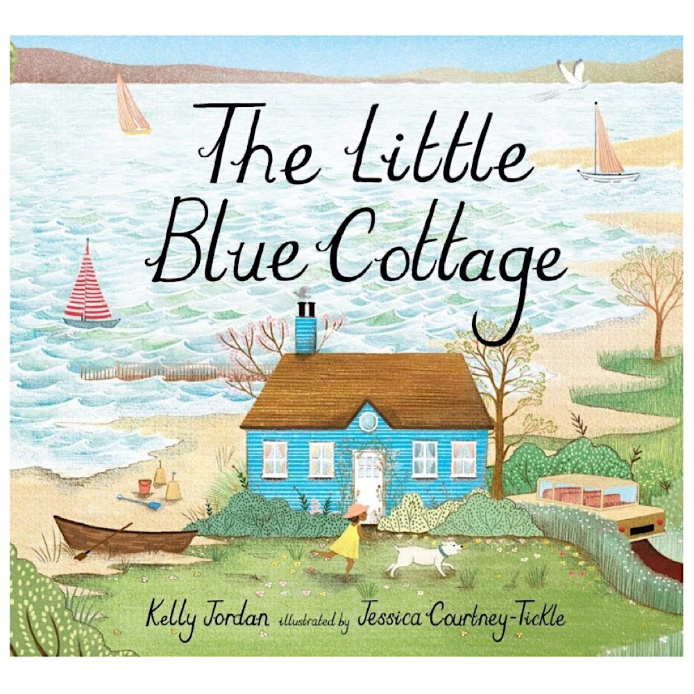 The Little Blue Cottage Hardcover Book