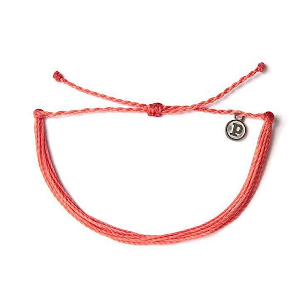 Pura Vida Pura Vida - Solid Original Bracelet - Coral