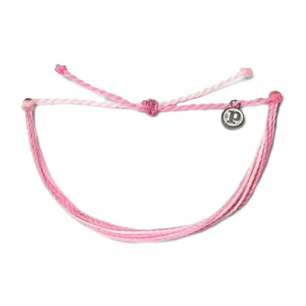 Pura Vida Pura Vida - Charity Original Bracelet - Breast Cancer