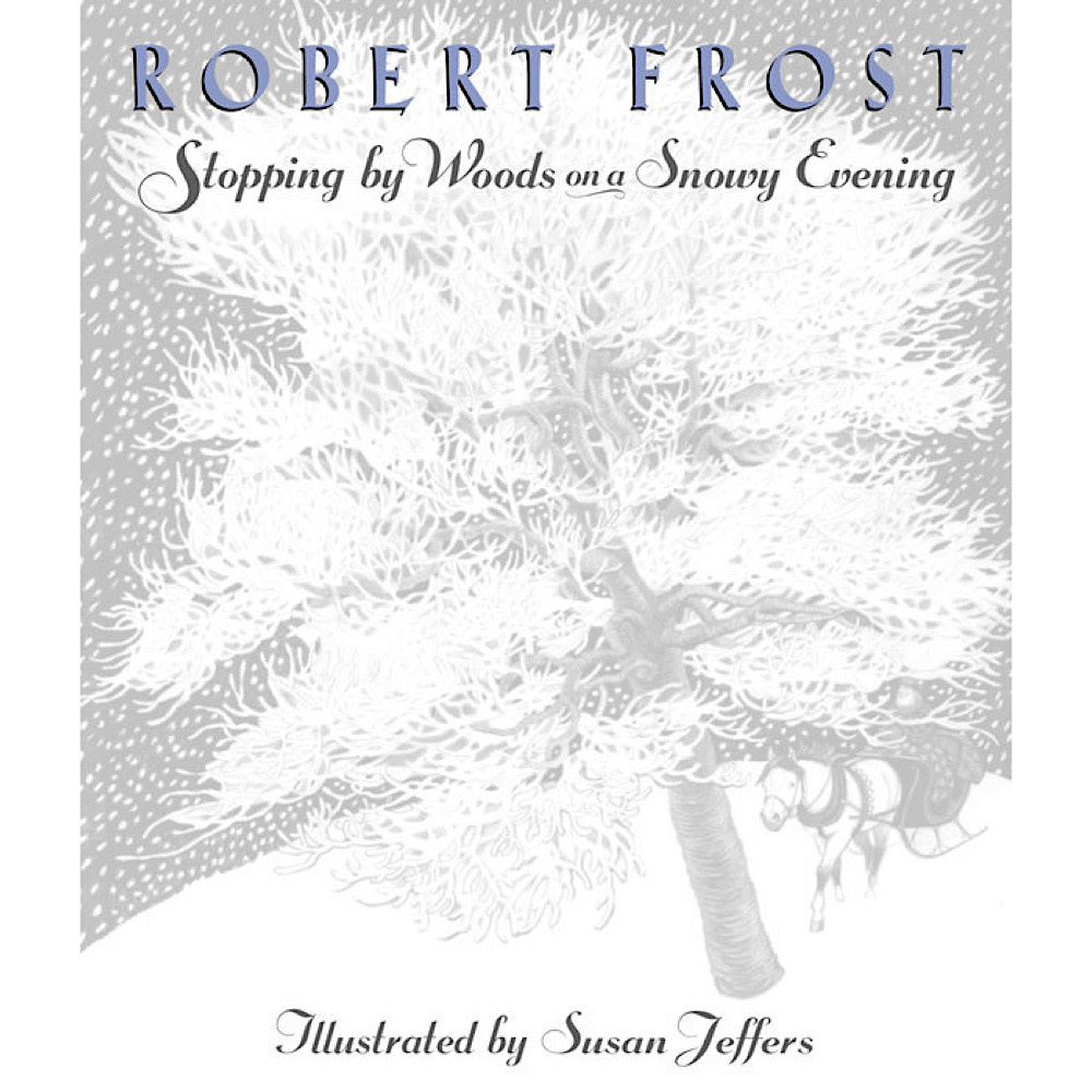 Penguin Stopping by Woods on a Snowy Evening Hardcover Book