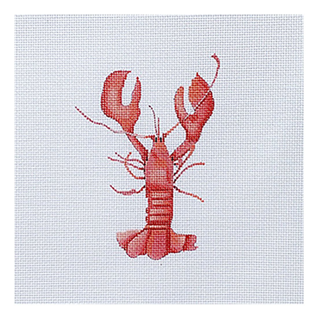 All About Stitching Sara Fitz Needlepoint Kit - Lobster
