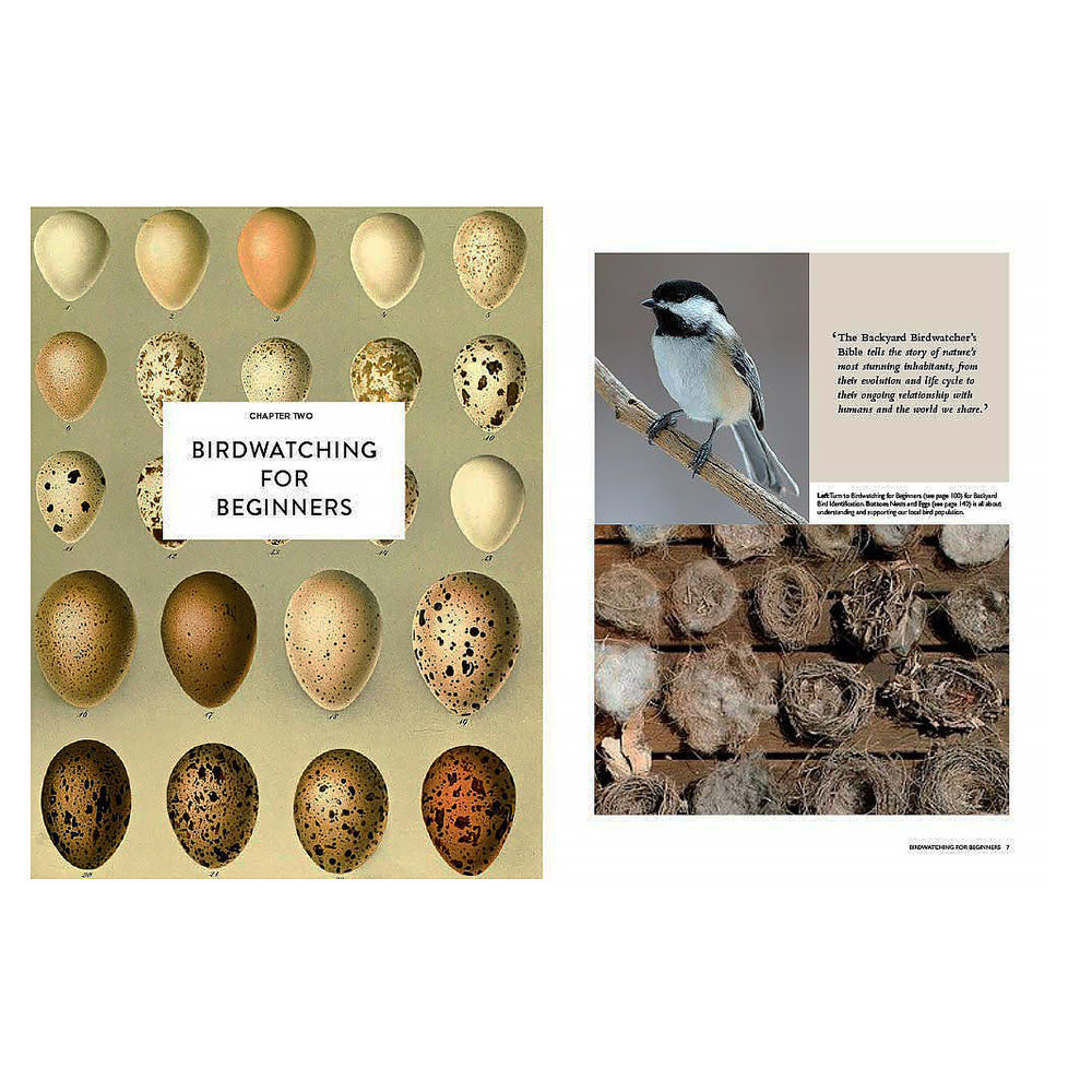 The Backyard Birdwatcher's Bible Hardcover Book