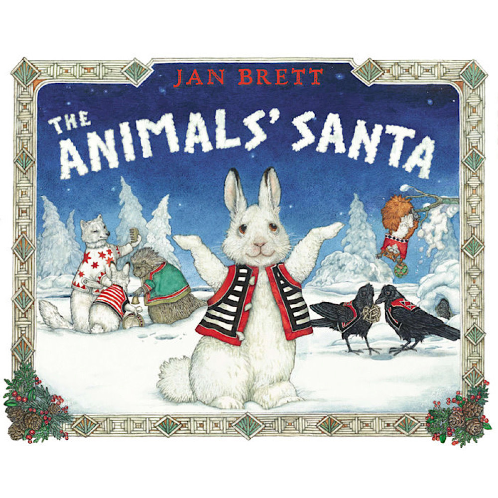 Penguin The Animals Santa Hardcover Book