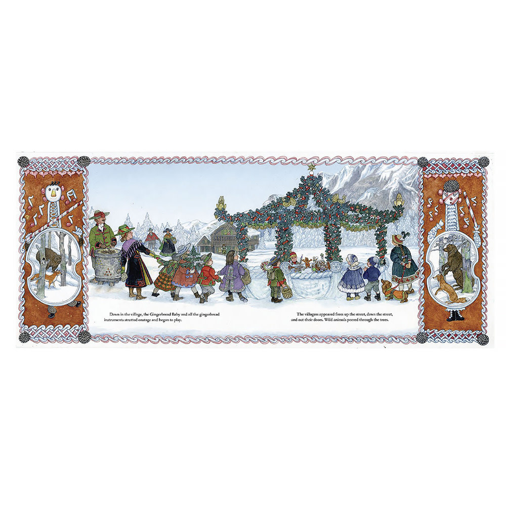 Gingerbread Christmas Hardcover Book