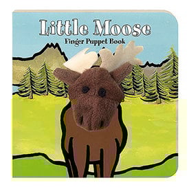 Chronicle Little Moose Finger Puppet Book