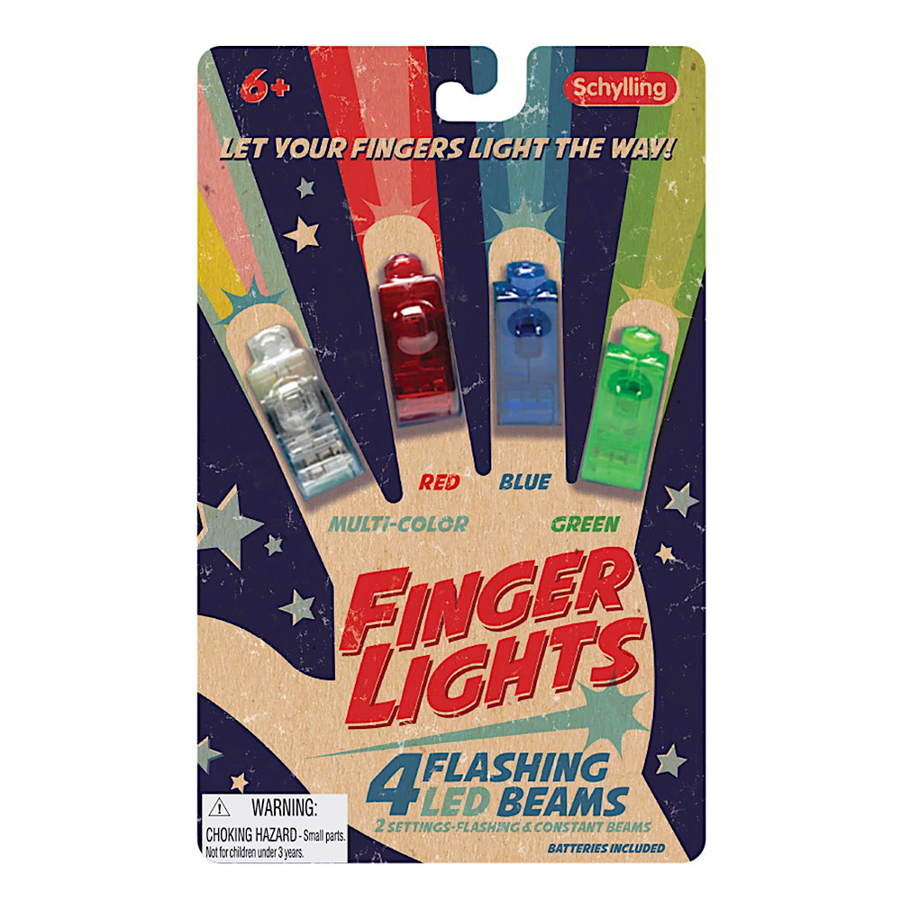 Schylling LED Finger Flashlights