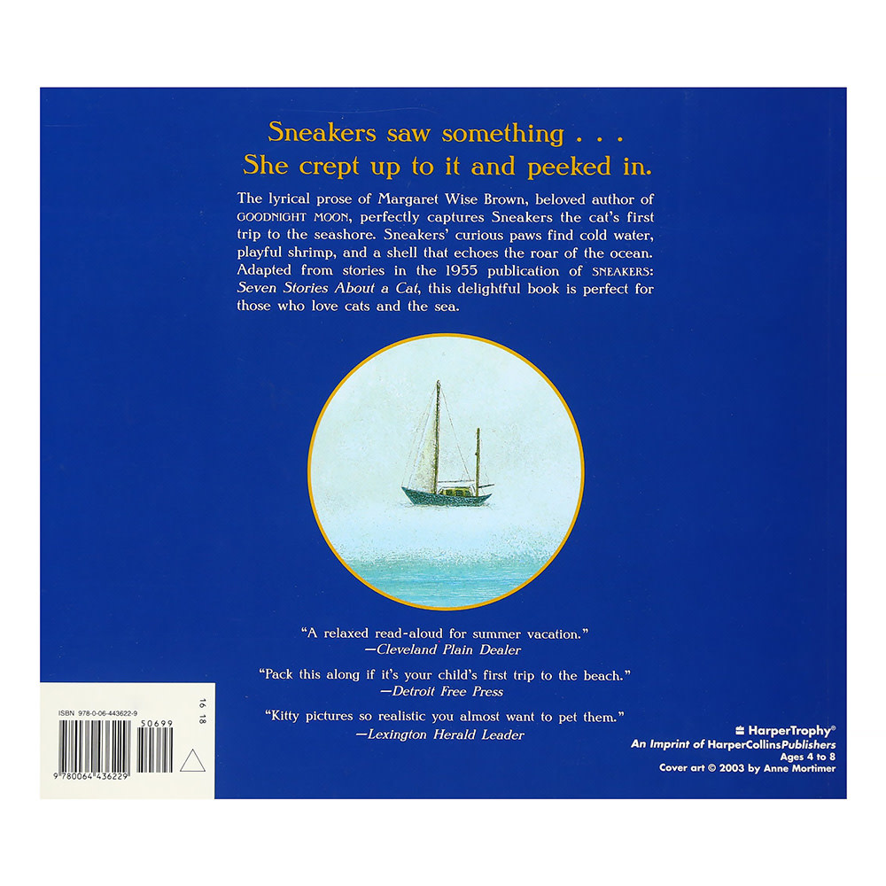 Sneakers the Seaside Cat Paperback Book