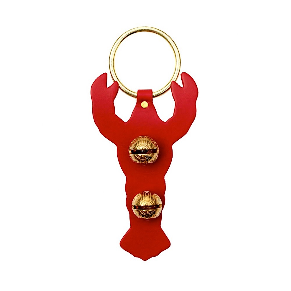 New England Bells Brass Door Chime Bell  - Lobster