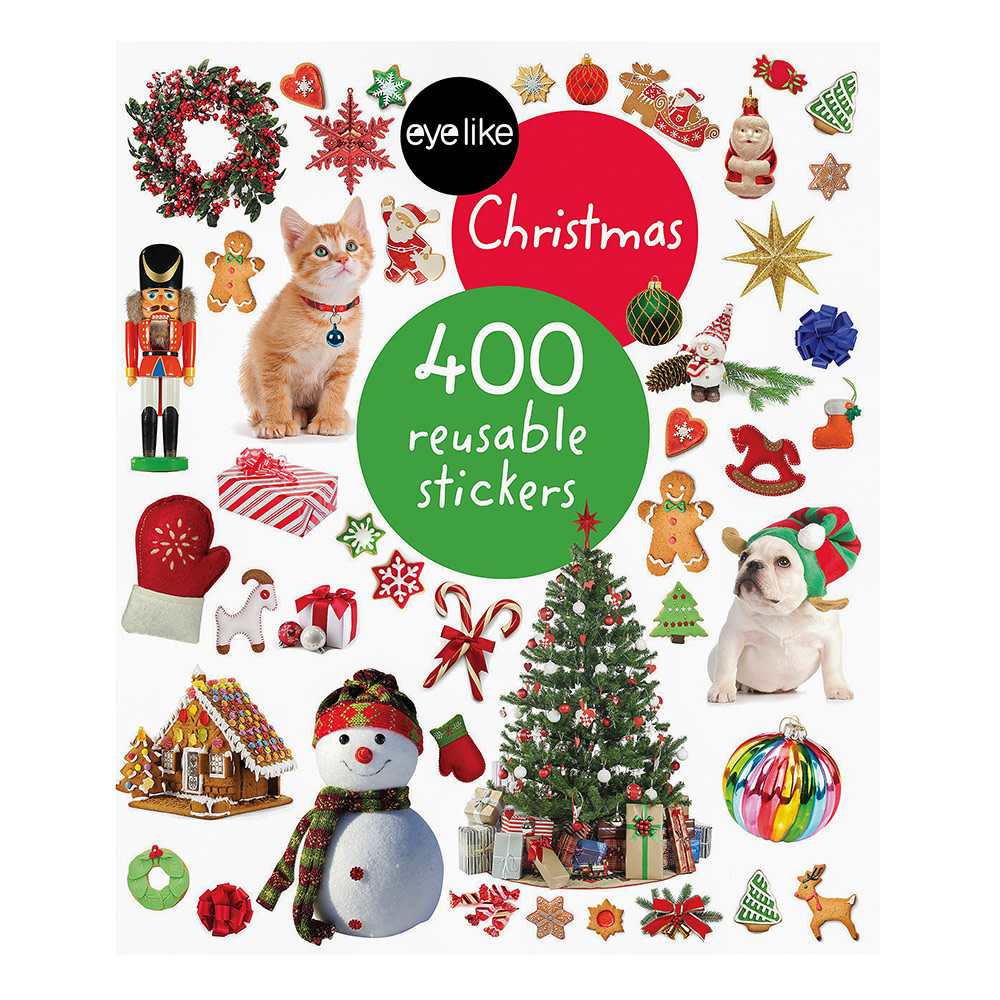 Workman Publishing Company Eye Like Stickers - Christmas