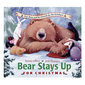 Simon & Schuster Bear Stays Up For Christmas Board Book