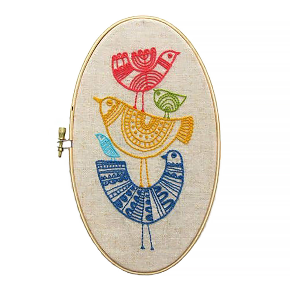 budgiegoods Lisa Congdon - Embroidery Kit - Birds