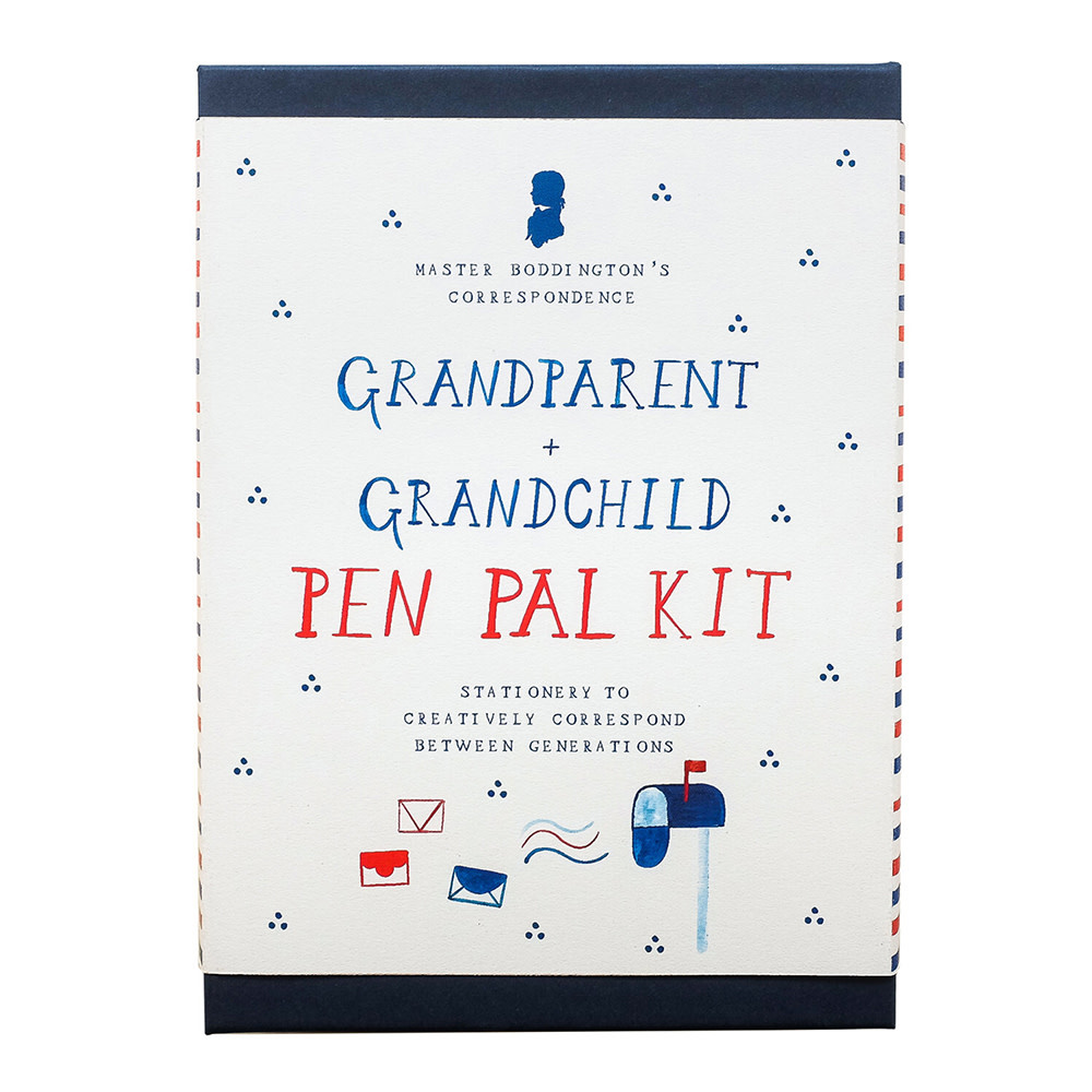 Mr. Boddington's Studio Grandparent & Grandchild Pen Pal Kit - Correspondence Box