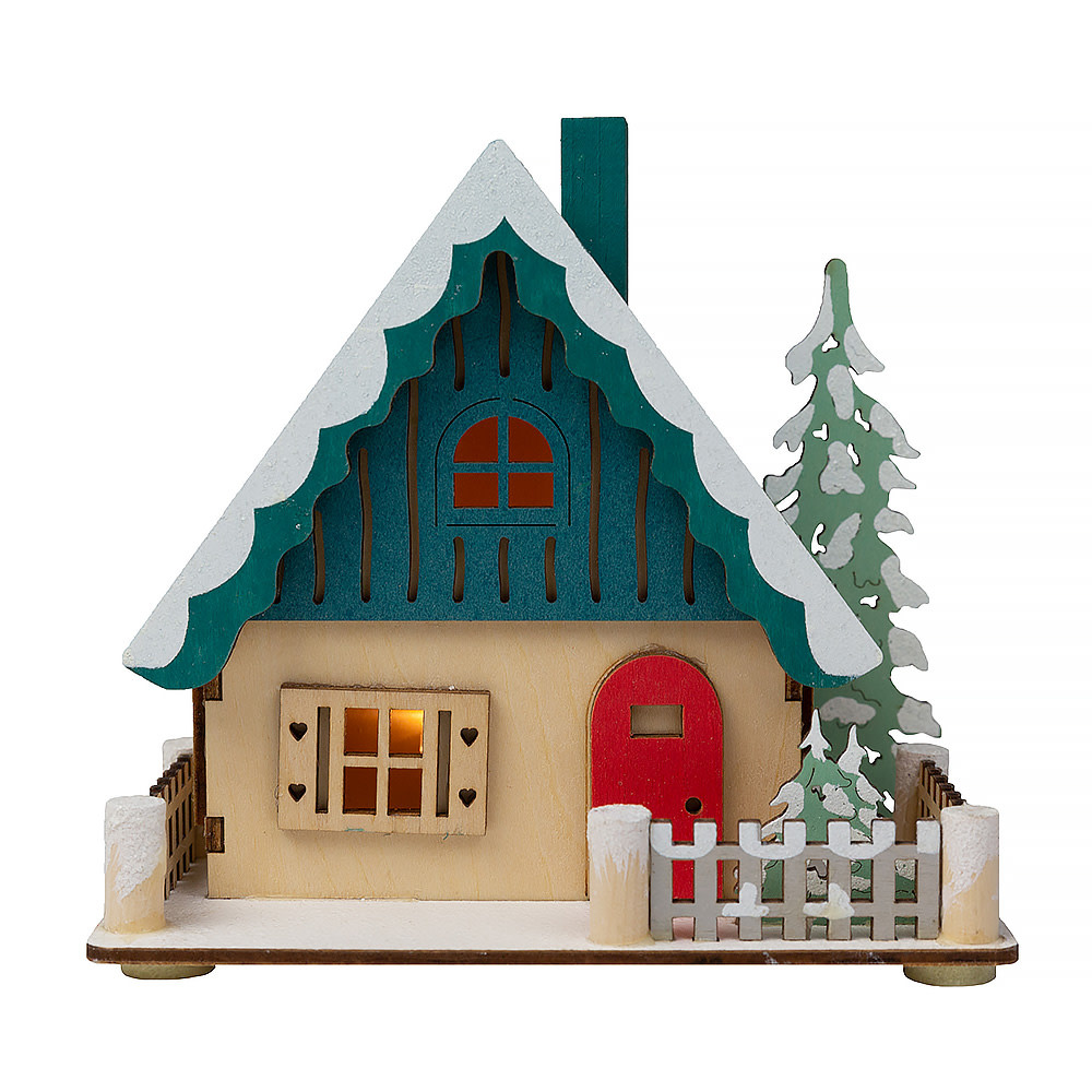 Winter Chalet - Green