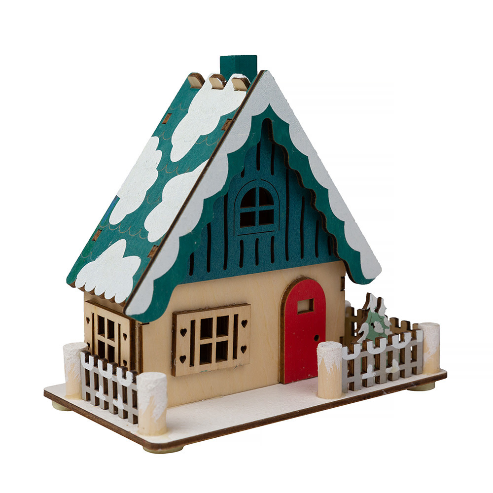 Winter Chalet - Green