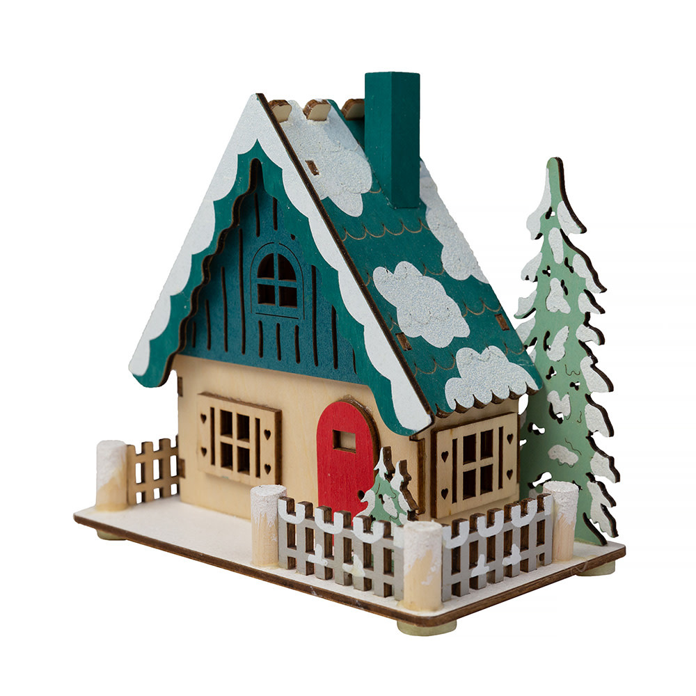 Winter Chalet - Green