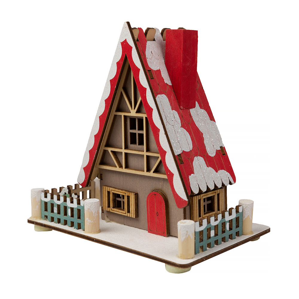 Winter Chalet - Red