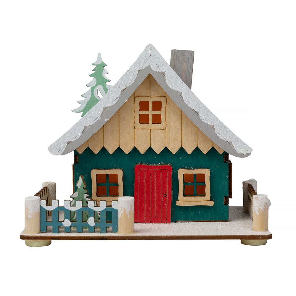 Winter Chalet - White