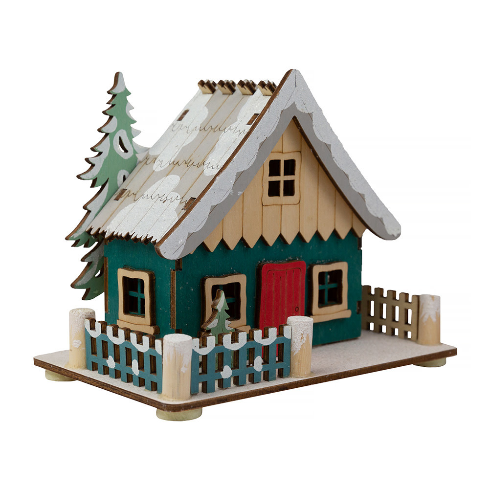 Winter Chalet - White