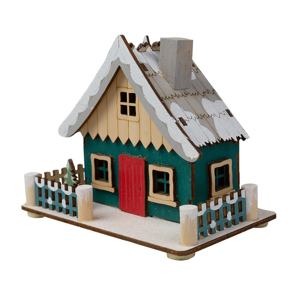 Winter Chalet - White