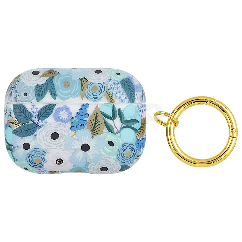 Rifle Paper Co. AirPod Pro Case - Clear Garden Party Blue