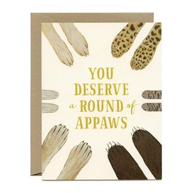 Yeppie Paper Yeppie Paper Card - Round of Appaws