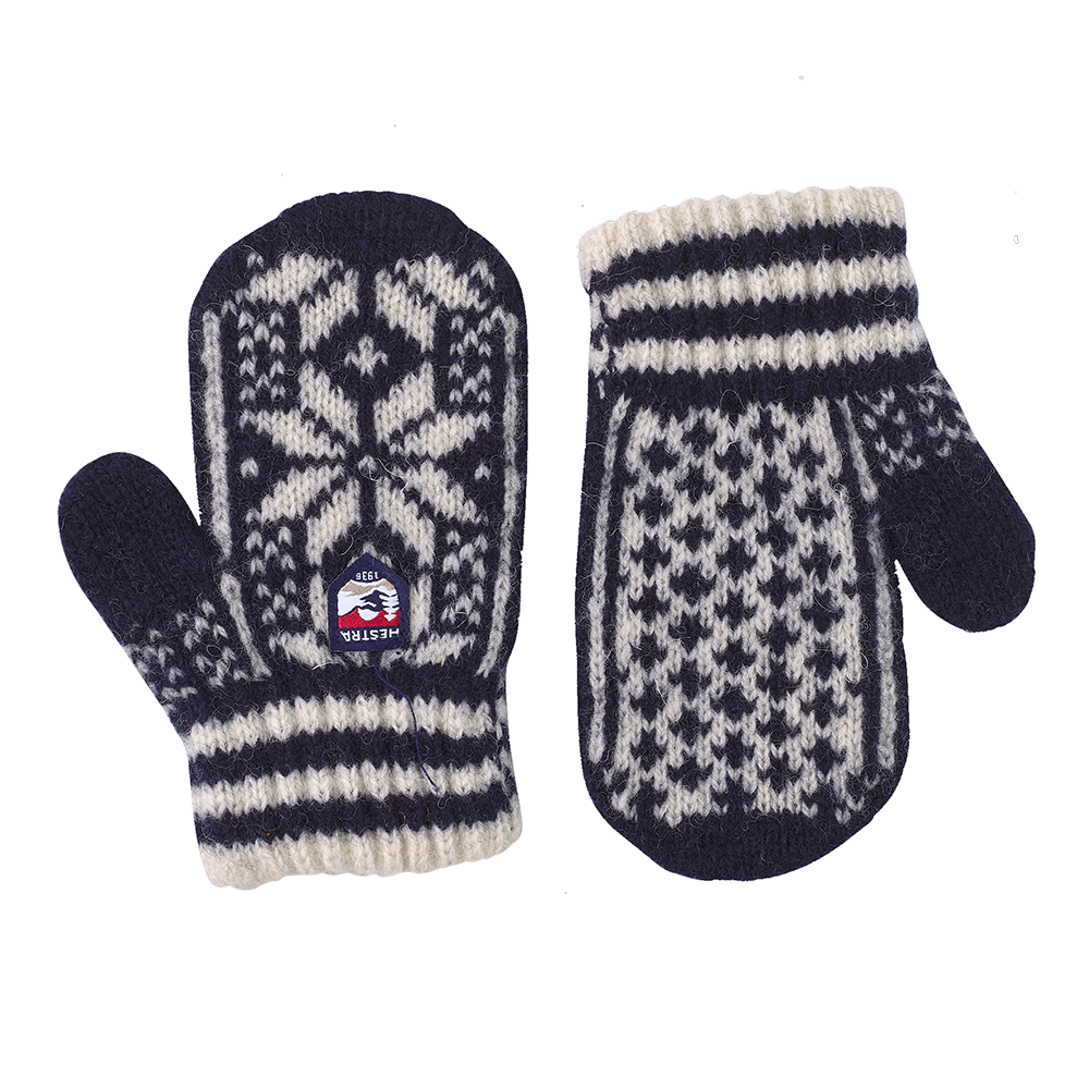 Hestra Hestra Kids Nordic Mitten - Navy/Off White