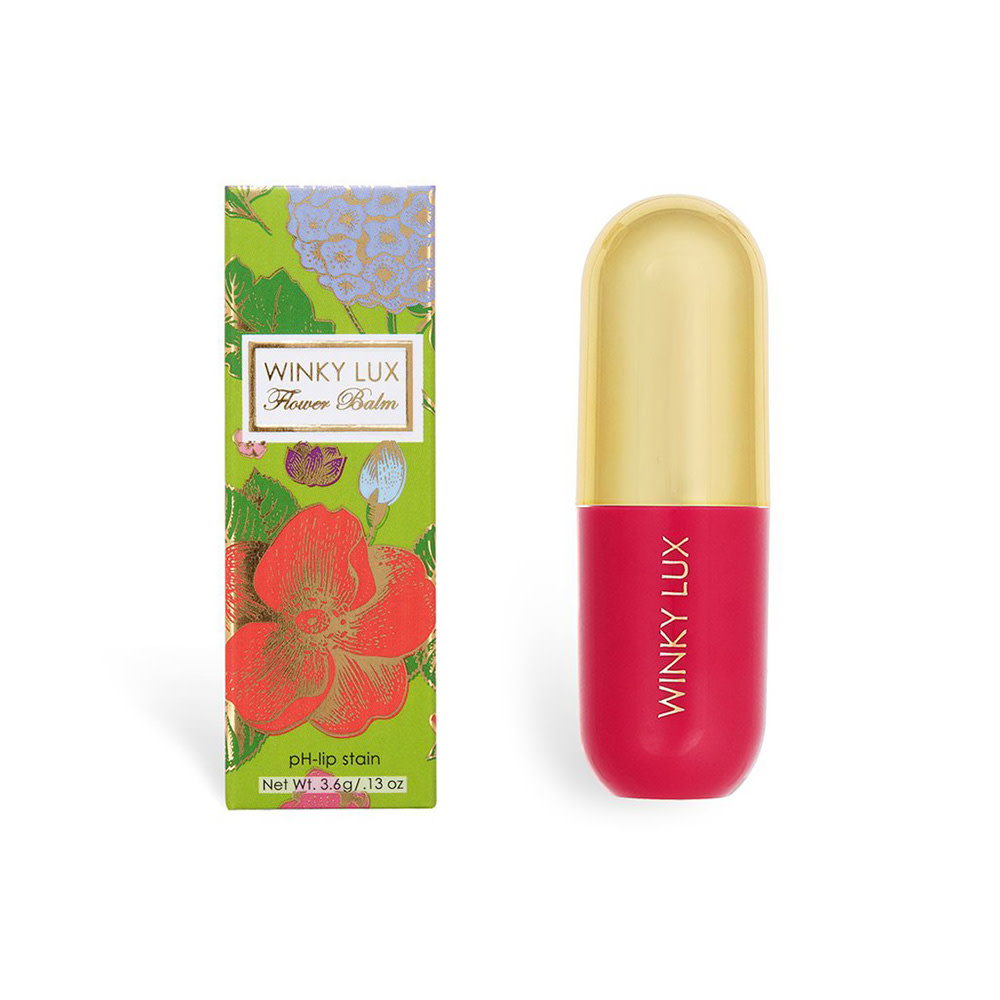 Winky Lux Flower Lip Balm - Pink