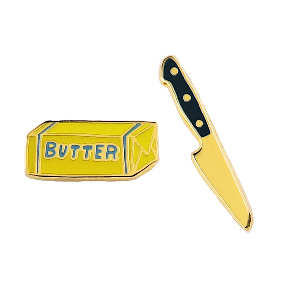 Yellow Owl Workshop Yellow Owl Workshop Stud Earrings - Butter Knife