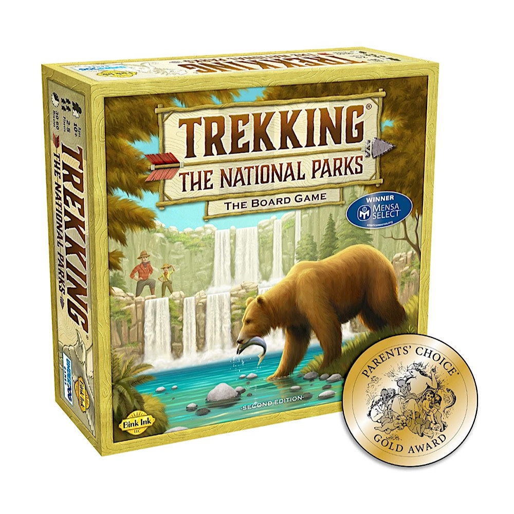 Underdog Games Trekking National Parks Board Game: Second Edition