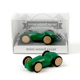 Beyond 123 Mini Wood Racer - Green