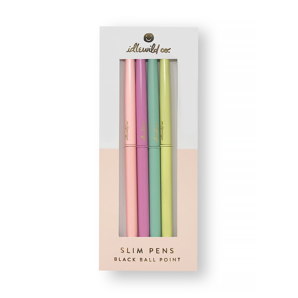 Idlewild Co. Slim Pen Set - Pastel Brights