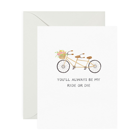 Amy Zhang Amy Zhang Ride or Die Friendship Card