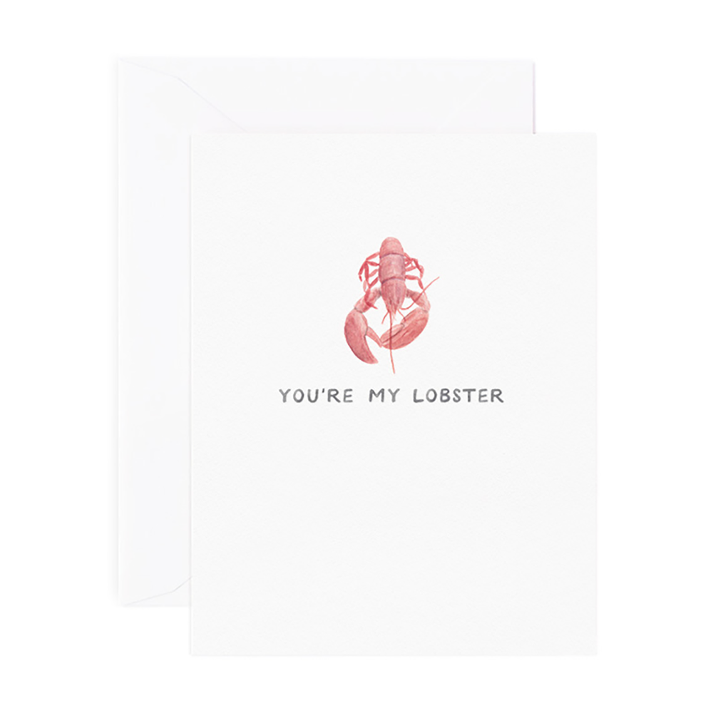Amy Zhang Amy Zhang Card - You're My Lobster