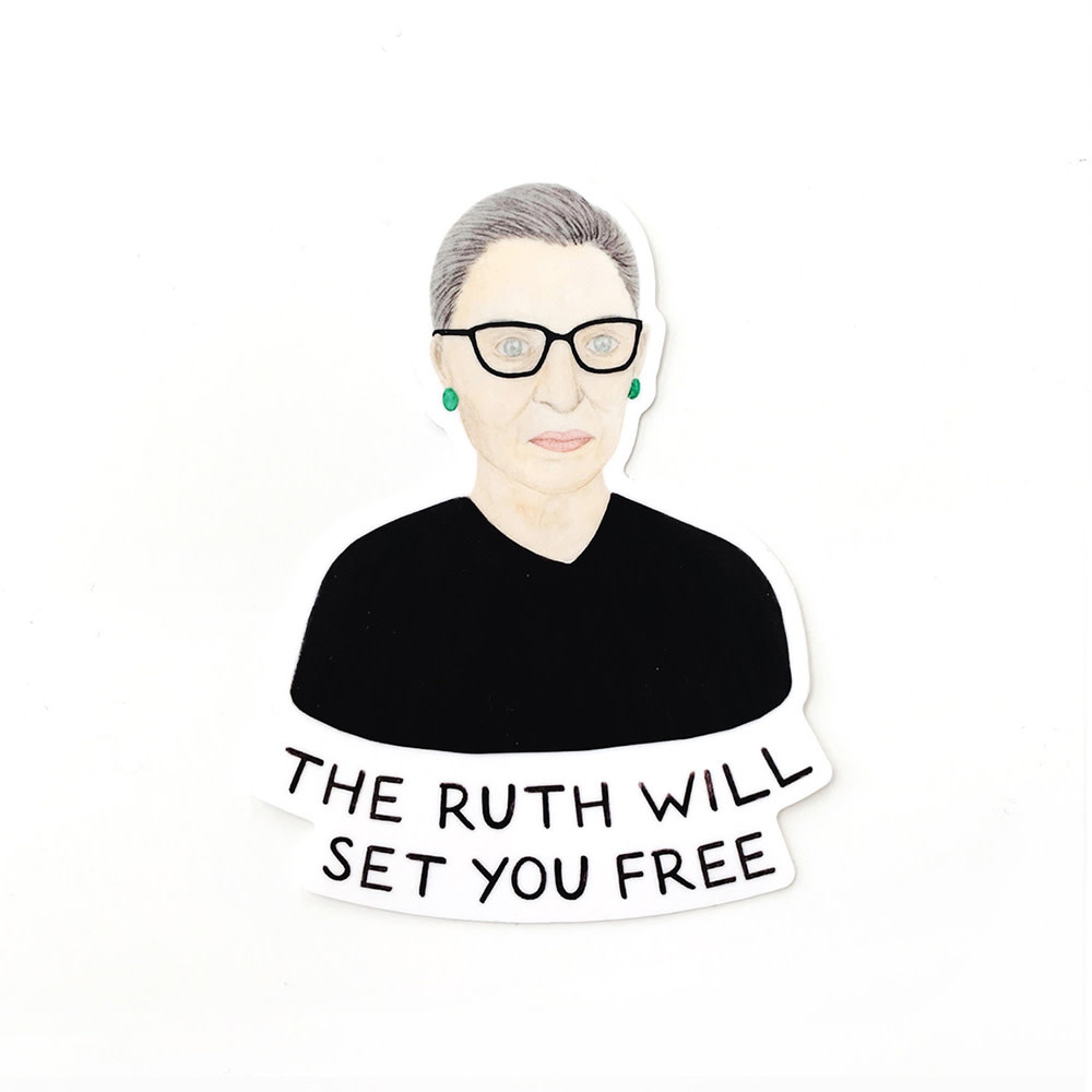 Amy Zhang Amy Zhang Sticker - RBG