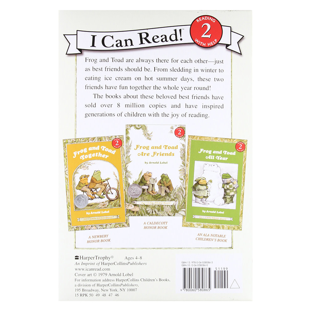 The Frog and Toad Collection Paperback Book Box Set