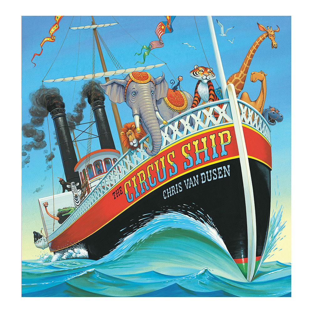 Candlewick Press The Circus Ship Hardcover Book